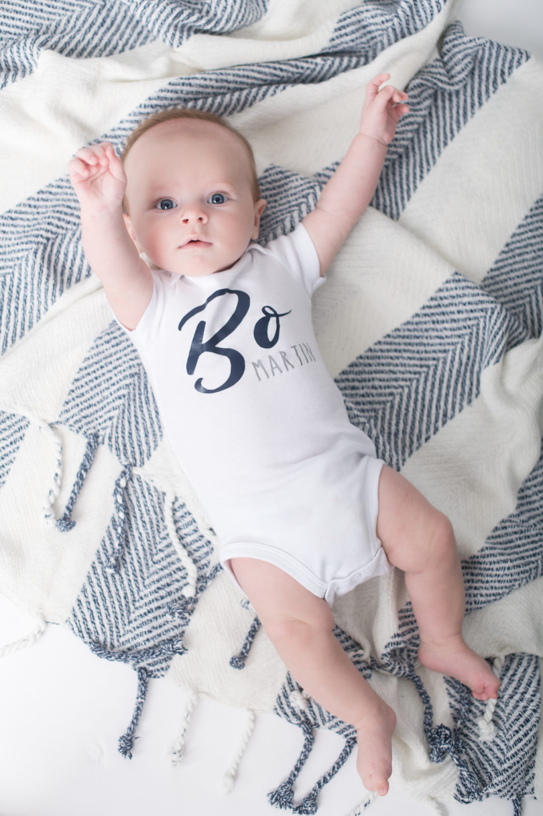 Bo Martin is 3 Months - Megan O'Hare Photography