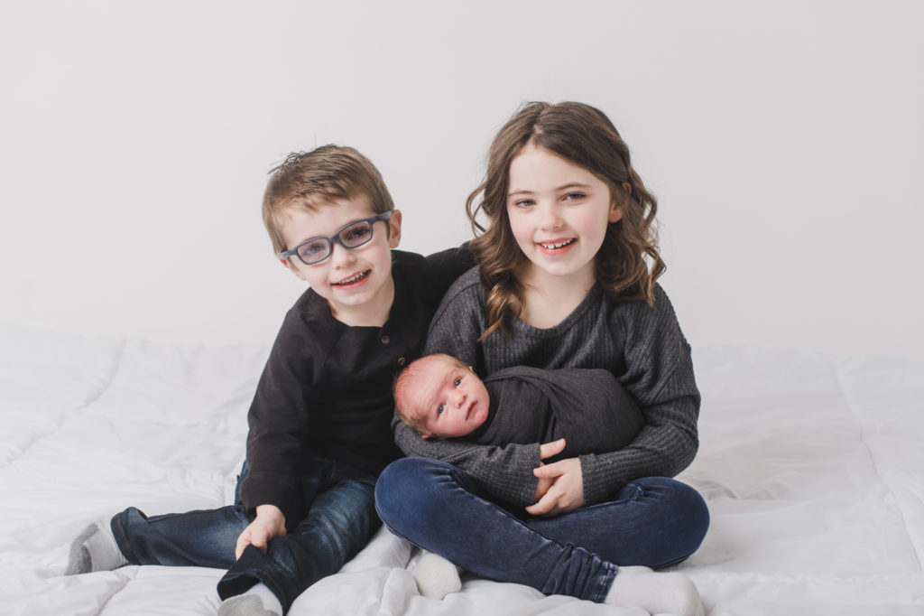 Newborn Photography with Siblings