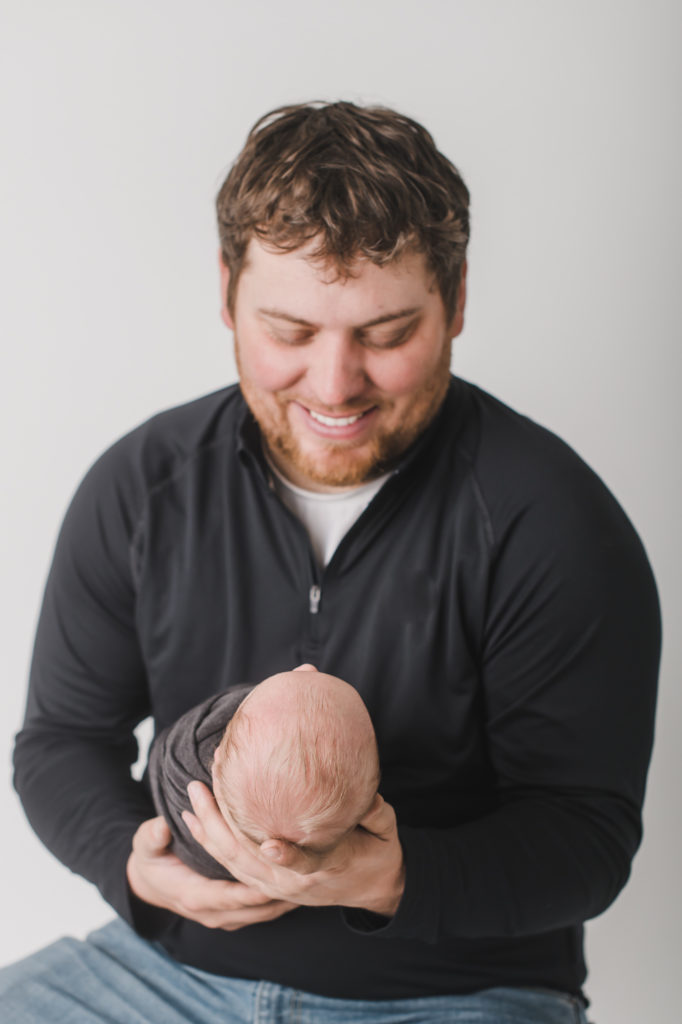 Newborn Photography with Dad